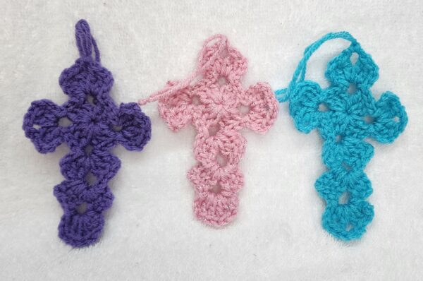 Crochet Cross - Random Color